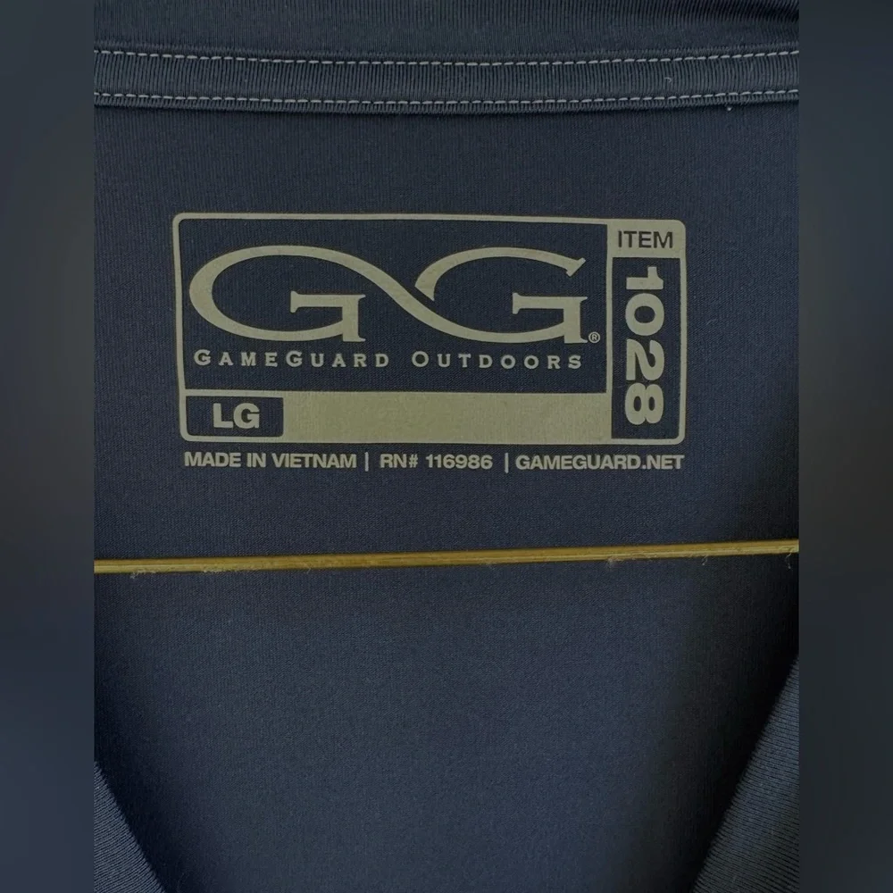GameGuard‎ Performance Shirt Large Blue Long Sleeve